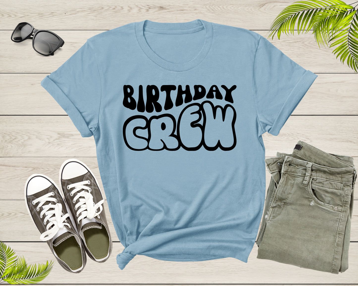 It Is My Birthday Crew Squad Gift Boy Girl Sister Brother T-Shirt Birthday Present T Shirt for Men Women Kids Boys Girls Graphic Tshirt