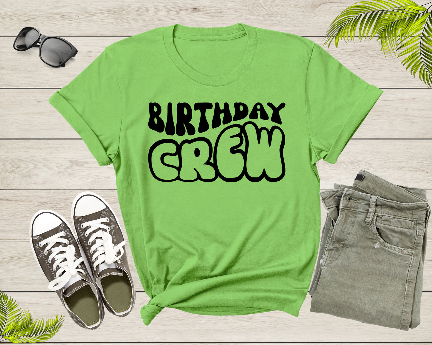 It Is My Birthday Crew Squad Gift Boy Girl Sister Brother T-Shirt Birthday Present T Shirt for Men Women Kids Boys Girls Graphic Tshirt