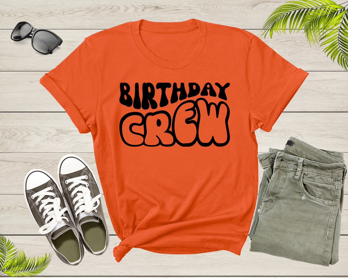 It Is My Birthday Crew Squad Gift Boy Girl Sister Brother T-Shirt Birthday Present T Shirt for Men Women Kids Boys Girls Graphic Tshirt