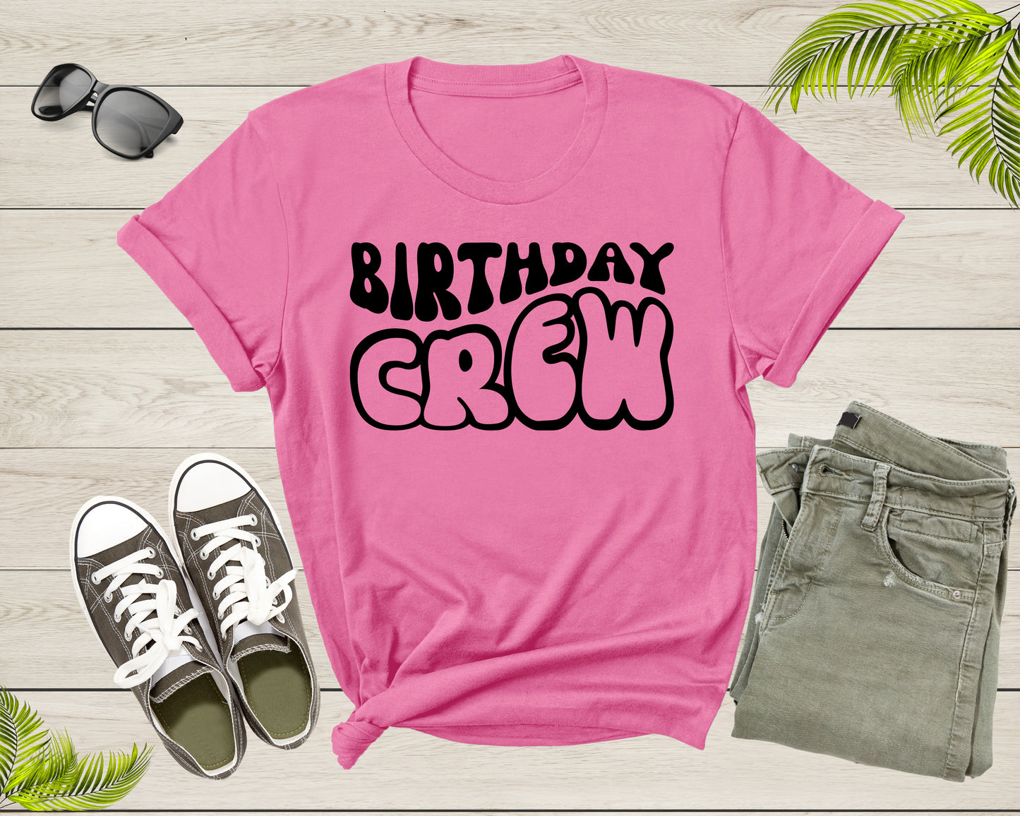 It Is My Birthday Crew Squad Gift Boy Girl Sister Brother T-Shirt Birthday Present T Shirt for Men Women Kids Boys Girls Graphic Tshirt