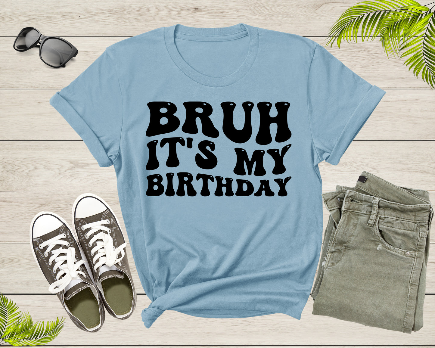 It Is My Birthday Crew Squad Gift Boy Girl Sister Brother T-Shirt Birthday Present T Shirt for Men Women Kids Boys Girls Graphic Tshirt