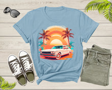 Load image into Gallery viewer, Classic American Muscle Car Graphic Gift For Men Women Kids T-Shirt Vintage Old Car Lover T Shirt for Boys Girls Teens Summer Tshirt