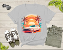 Load image into Gallery viewer, Classic American Muscle Car Graphic Gift For Men Women Kids T-Shirt Vintage Old Car Lover T Shirt for Boys Girls Teens Summer Tshirt