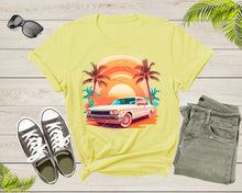 Load image into Gallery viewer, Classic American Muscle Car Graphic Gift For Men Women Kids T-Shirt Vintage Old Car Lover T Shirt for Boys Girls Teens Summer Tshirt