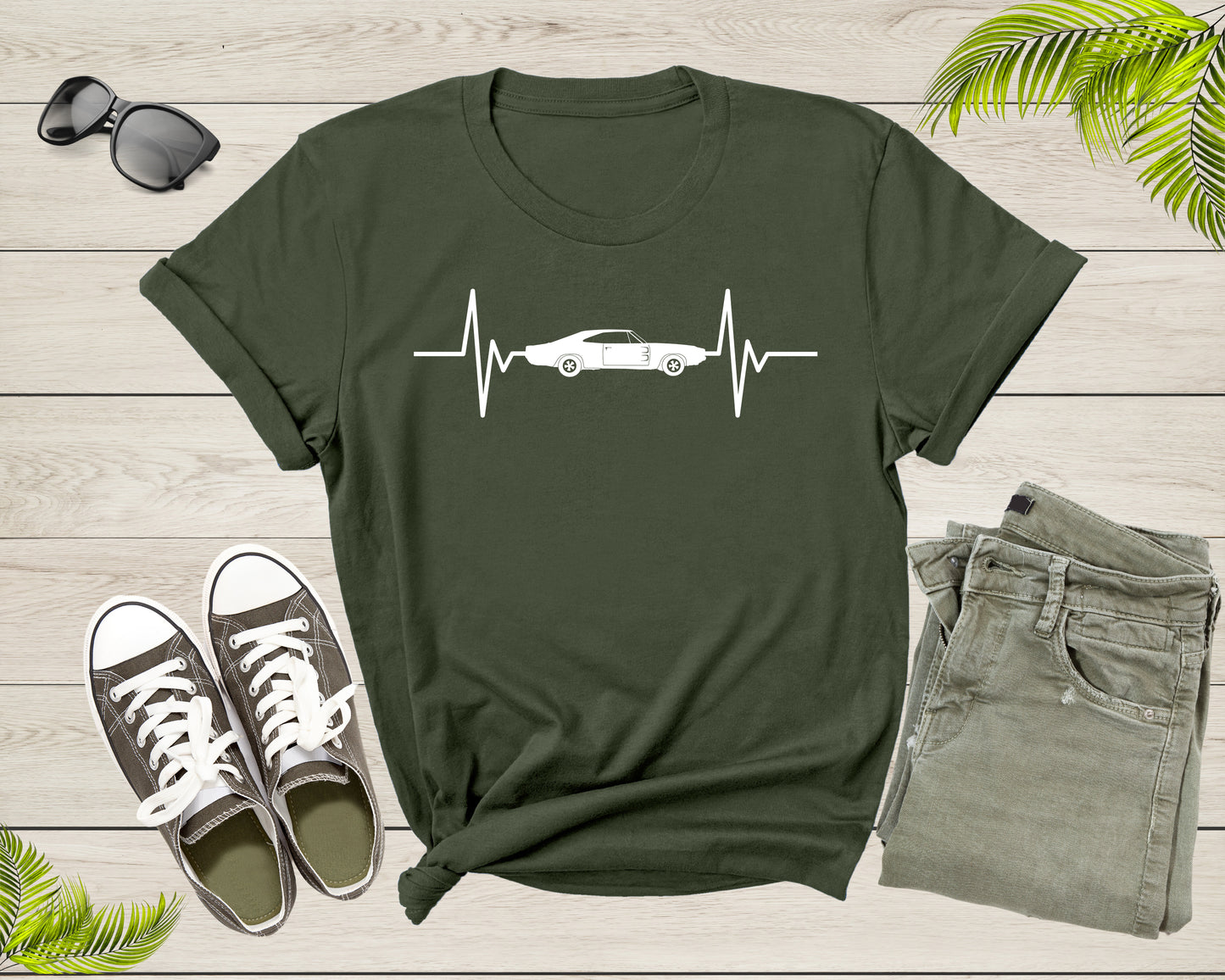 Classic American Muscle Car Graphic Gift For Men Women Kids T-Shirt Vintage Old Car Lover T Shirt for Boys Girls Teens Summer Tshirt
