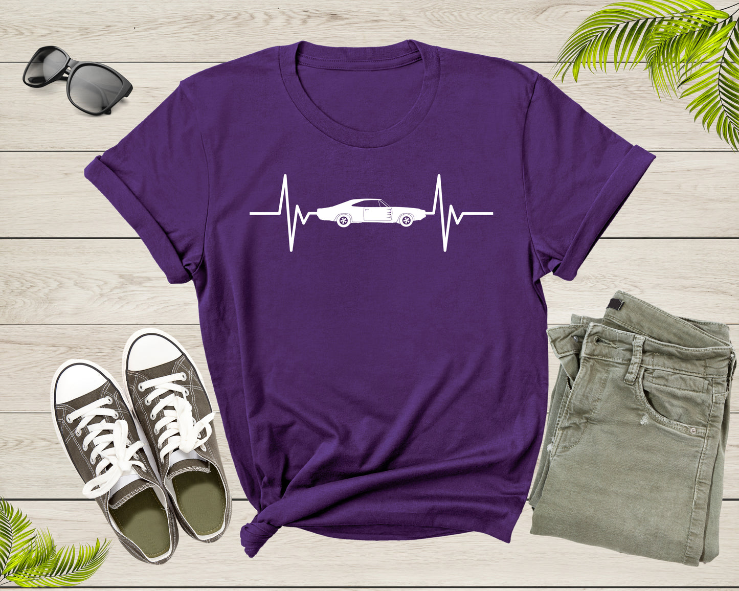Classic American Muscle Car Graphic Gift For Men Women Kids T-Shirt Vintage Old Car Lover T Shirt for Boys Girls Teens Summer Tshirt