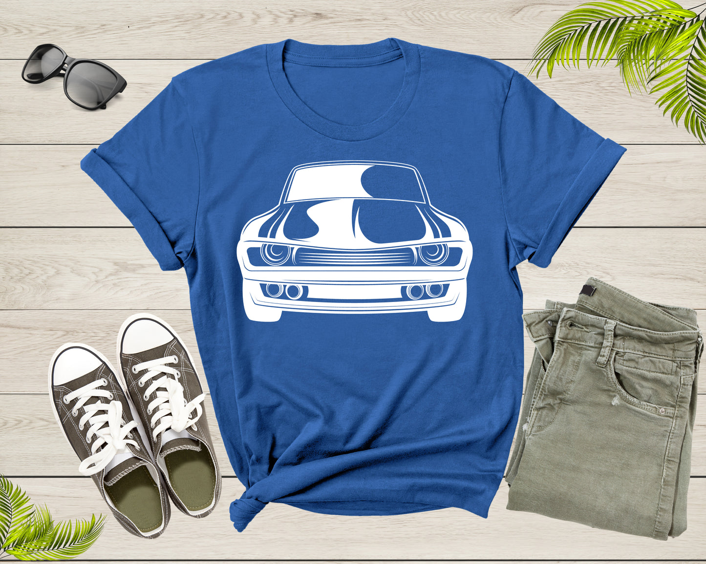 Classic American Muscle Car Graphic Gift For Men Women Kids T-Shirt Vintage Old Car Lover T Shirt for Boys Girls Teens Summer Tshirt