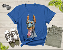 Load image into Gallery viewer, Cool Looking German Shepherd Dog Head for Men Women Kids T-Shirt Dog Puppy Animal Gift T Shirt for Boys Girls Dog Lover Owner Tshirt
