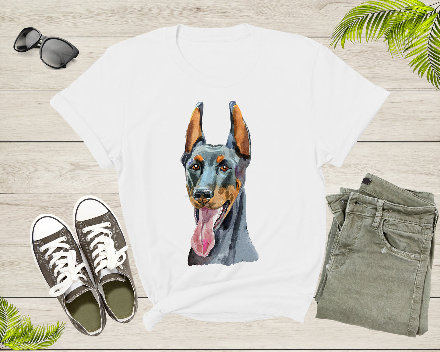 Cool Looking German Shepherd Dog Head for Men Women Kids T-Shirt Dog Puppy Animal Gift T Shirt for Boys Girls Dog Lover Owner Tshirt