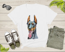 Load image into Gallery viewer, Cool Looking German Shepherd Dog Head for Men Women Kids T-Shirt Dog Puppy Animal Gift T Shirt for Boys Girls Dog Lover Owner Tshirt