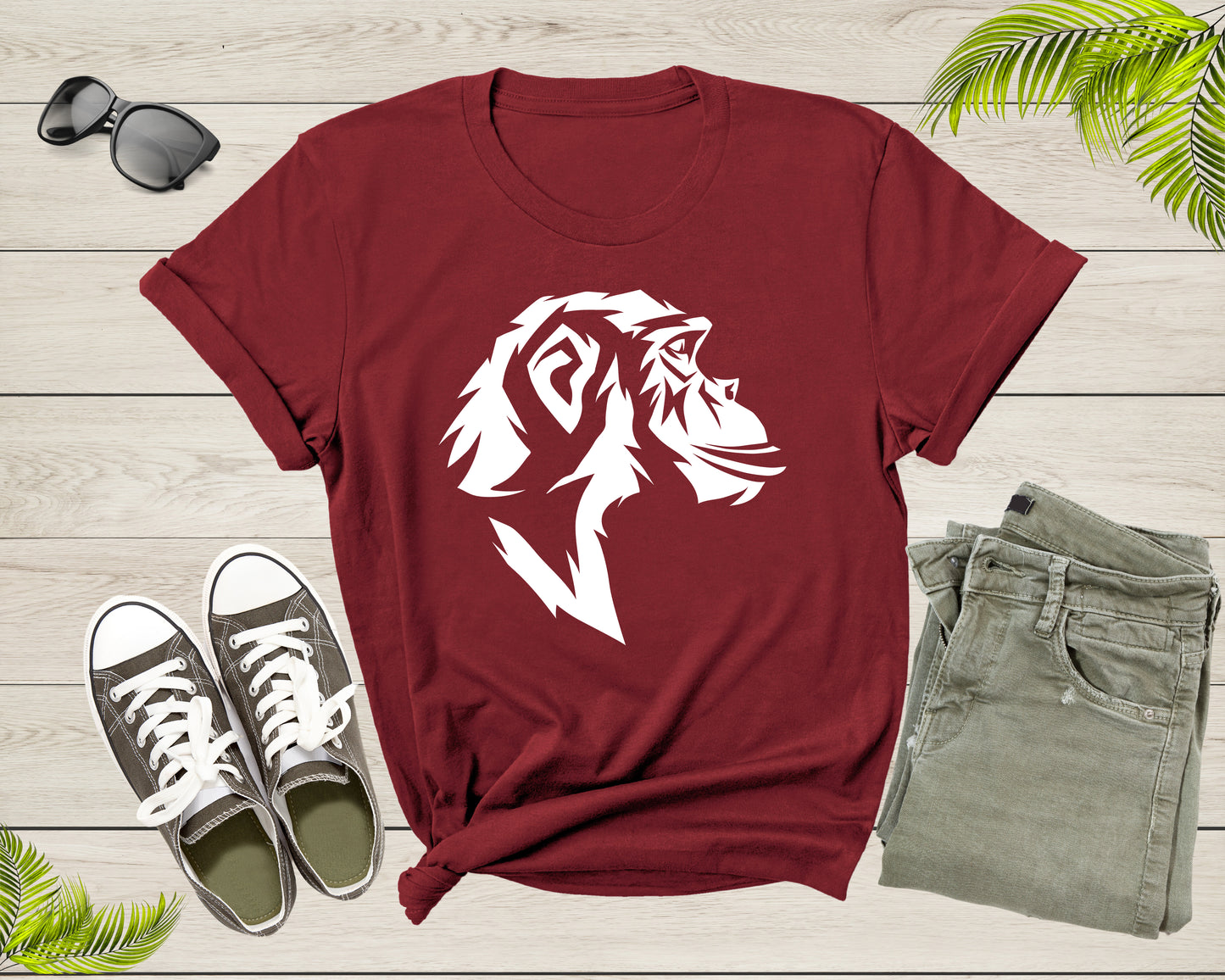 Cool Monkey Lover Gift Shirt For Adult Men Women Kids Monkey Graphics Present Ideas Tshirt Funny Monkey Boy Girl Birthday Present T-shirt