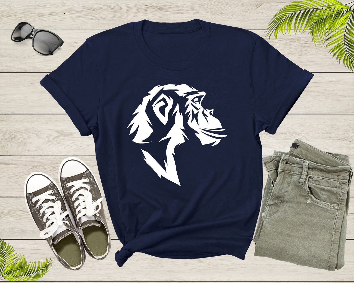 Cool Monkey Lover Gift Shirt For Adult Men Women Kids Monkey Graphics Present Ideas Tshirt Funny Monkey Boy Girl Birthday Present T-shirt