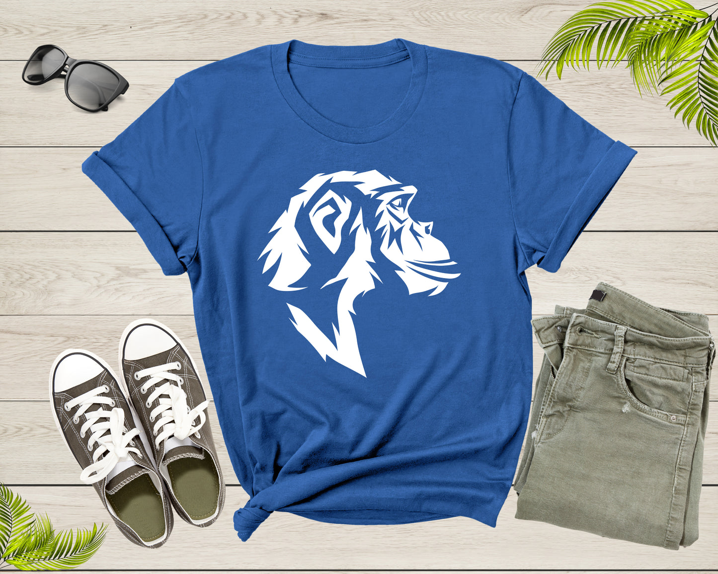 Cool Monkey Lover Gift Shirt For Adult Men Women Kids Monkey Graphics Present Ideas Tshirt Funny Monkey Boy Girl Birthday Present T-shirt