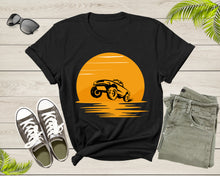Load image into Gallery viewer, Cool Monster Truck Offroad Truck at Sunset Moving on Terrain T-Shirt Monster Truck Lover Gift T Shirt for Men Women Kids Boys Girls Tshirt