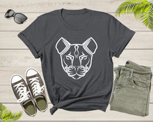 Load image into Gallery viewer, Cool Tiger Cougar Puma Head Face Wild Animal Wild Cat T-Shirt Puma Lover Gift T Shirt for Men Women Kids Boys Girls Cougar Graphic TShirt