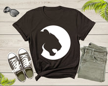 Load image into Gallery viewer, Cool Tiger Leopard Cougar Puma Head Face Animal Wild Cat T-Shirt Tiger Lover Gift T Shirt for Men Women Kids Boys Girls Tiger Graphic TShirt