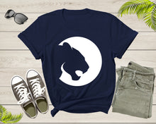 Load image into Gallery viewer, Cool Tiger Leopard Cougar Puma Head Face Animal Wild Cat T-Shirt Tiger Lover Gift T Shirt for Men Women Kids Boys Girls Tiger Graphic TShirt