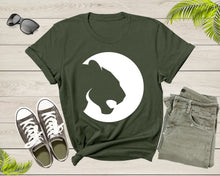 Load image into Gallery viewer, Cool Tiger Leopard Cougar Puma Head Face Animal Wild Cat T-Shirt Tiger Lover Gift T Shirt for Men Women Kids Boys Girls Tiger Graphic TShirt