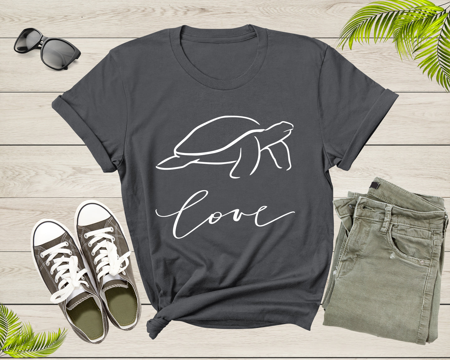 Cool Turtle Tortoise Love Walking Animal Wildlife Nature T-Shirt Turtle Lover Gift T Shirt for Men Women Kids Boys Girls Graphic TShirt
