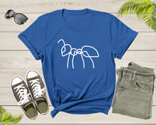Load image into Gallery viewer, Cute Fire Ant Gift Shirt For Mens Womens Kids Red Ant Lover Tshirt Cool Ant Bug Termite Silhouette Graphic Design Print Boys Girls T-shirt