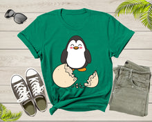 Load image into Gallery viewer, Cute Funny Penguin Hatched Egg Cutie Animal Adorable Sweet T-Shirt Penguin Lover Gift T Shirt for Men Women Kids Boys Girls Graphic Tshirt