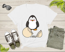 Load image into Gallery viewer, Cute Funny Penguin Hatched Egg Cutie Animal Adorable Sweet T-Shirt Penguin Lover Gift T Shirt for Men Women Kids Boys Girls Graphic Tshirt