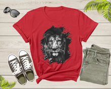 Load image into Gallery viewer, Cool Forest King Lion Saharan African Animal Zoo Lion T-Shirt Lion Animal Gift T Shirt for Men Women Kids Boys Girls King Lion Tshirt