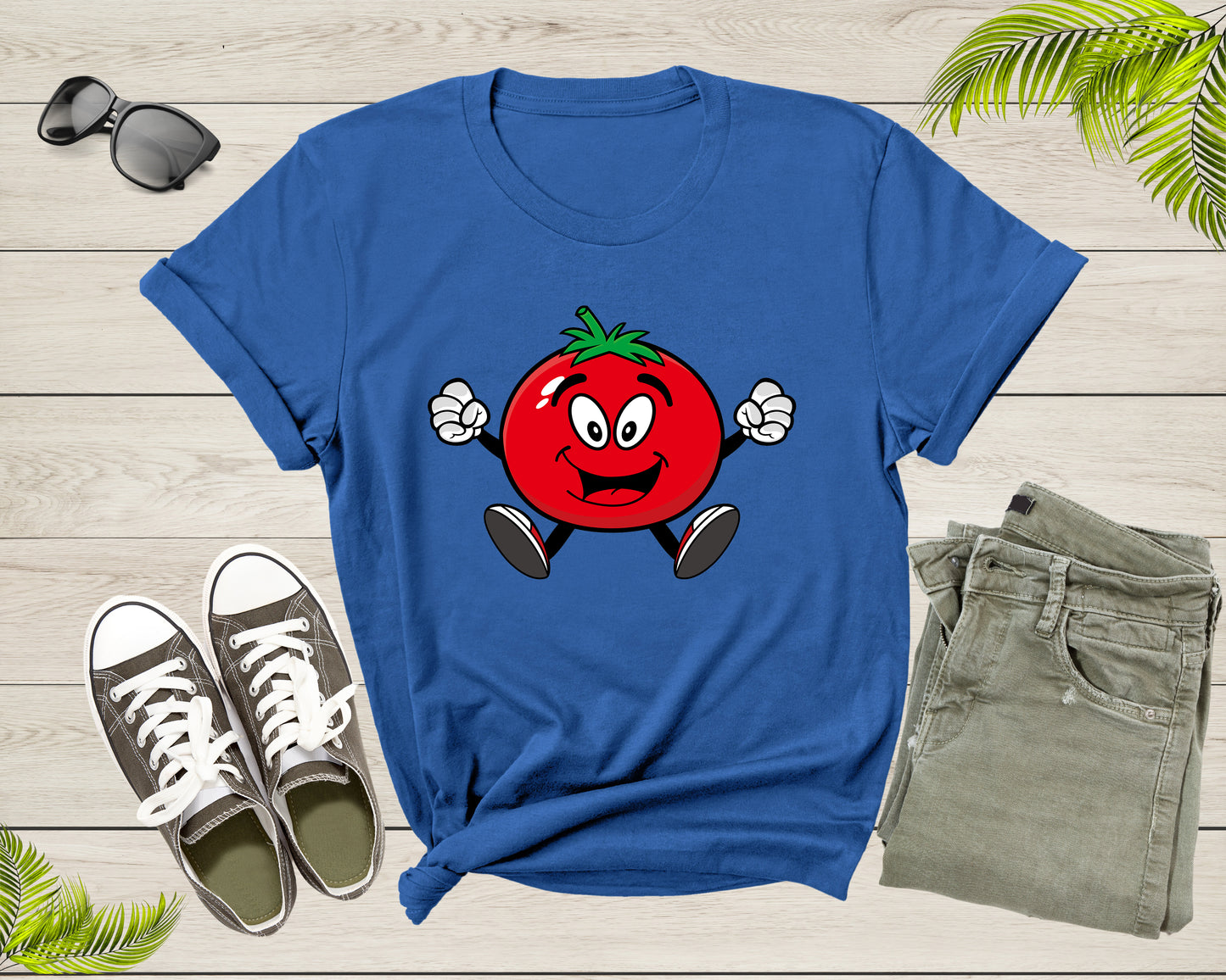 Cool Funny Happy Ripe Red Tomato Fruit for Men Women Kids T-Shirt Tomato T Shirt Gift for Men Women Kids Boys Girls Tomato Fruit TShirt