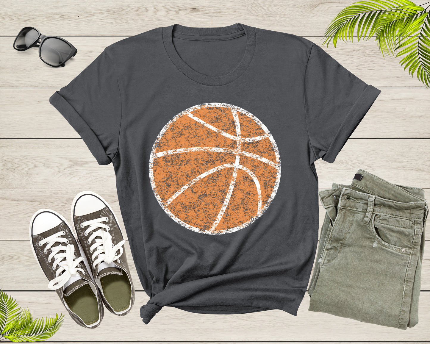 Cool Basketball Shirt For Men Women Youth Boys Girls Basketball Lover Gift Idea Tshirt Basketball Birthday Present Gift Dad Mom T-shirt