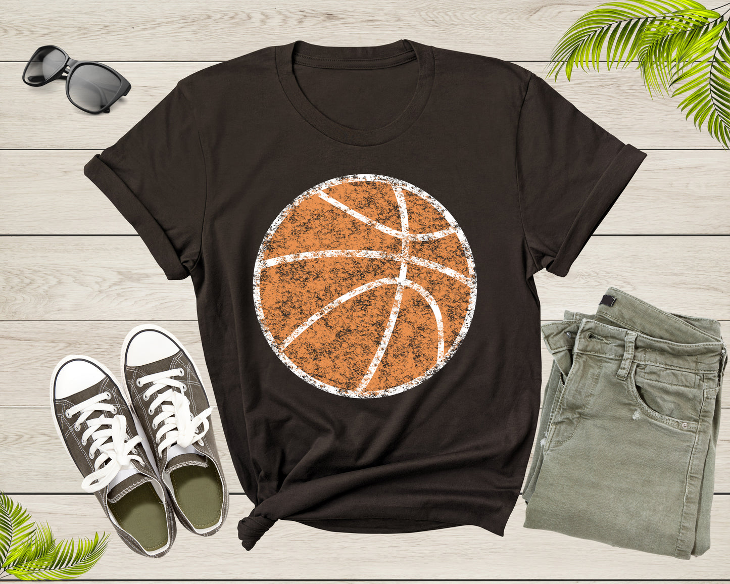 Cool Basketball Shirt For Men Women Youth Boys Girls Basketball Lover Gift Idea Tshirt Basketball Birthday Present Gift Dad Mom T-shirt