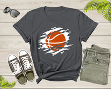 Load image into Gallery viewer, Cool Basketball Shirt For Men Women Youth Boys Girls Basketball Lover Gift Idea Tshirt Basketball Birthday Present Gift Dad Mom T-shirt