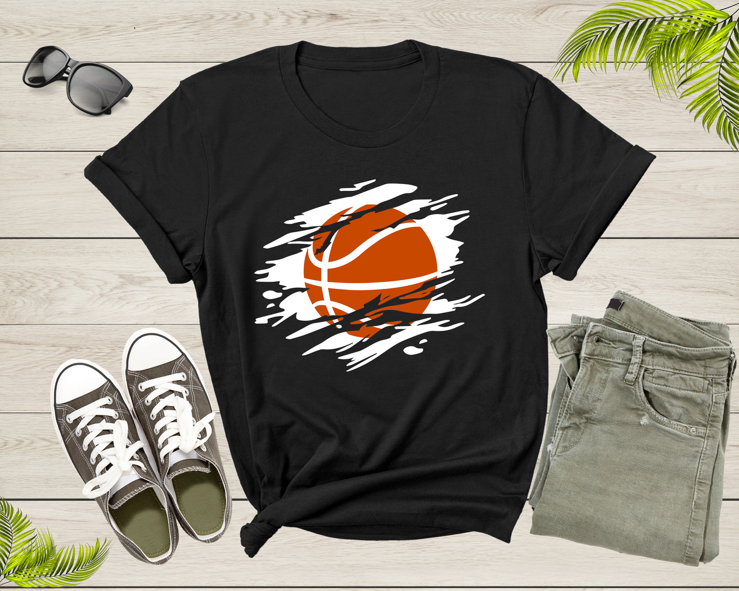 Cool Basketball Shirt For Men Women Youth Boys Girls Basketball Lover Gift Idea Tshirt Basketball Birthday Present Gift Dad Mom T-shirt