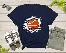 Load image into Gallery viewer, Cool Basketball Shirt For Men Women Youth Boys Girls Basketball Lover Gift Idea Tshirt Basketball Birthday Present Gift Dad Mom T-shirt