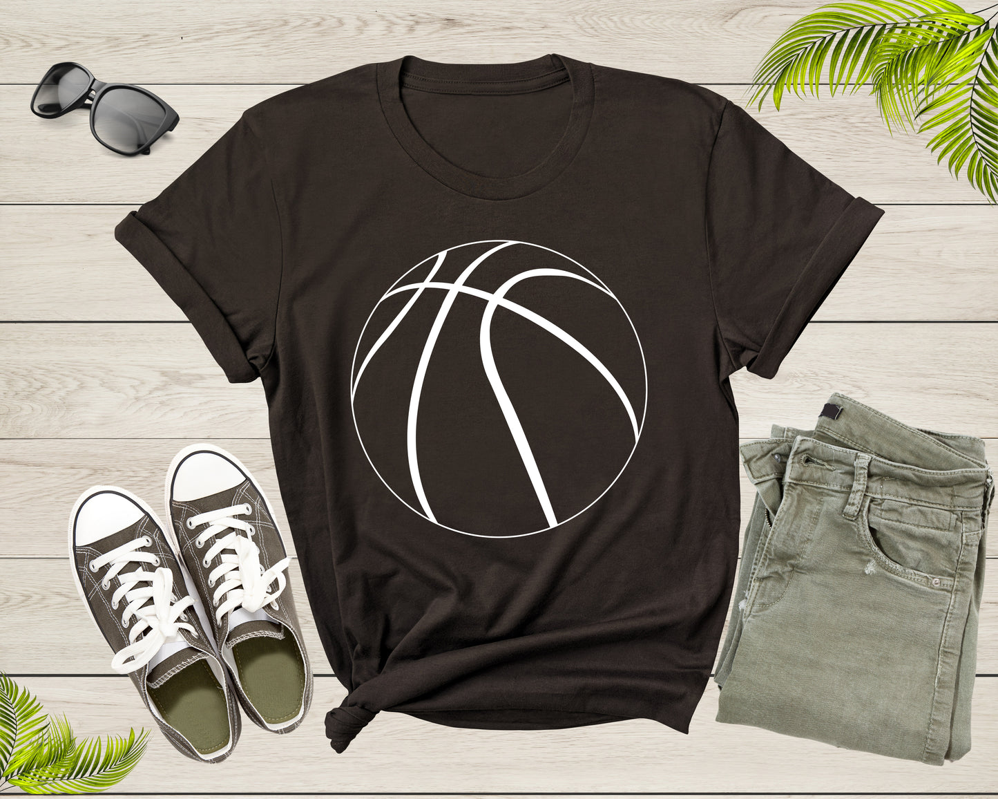 Cool Basketball Shirt For Men Women Youth Boys Girls Basketball Lover Gift Idea Tshirt Basketball Birthday Present Gift Dad Mom T-shirt
