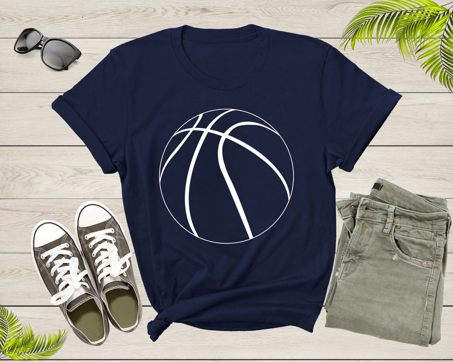 Cool Basketball Shirt For Men Women Youth Boys Girls Basketball Lover Gift Idea Tshirt Basketball Birthday Present Gift Dad Mom T-shirt