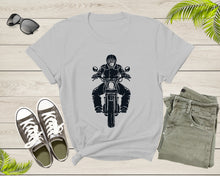 Load image into Gallery viewer, Cool Black Motorbike Biker Motorcycle For Men Women Kids T-shirt Mens Motorcycle Rider Shirt For Men Women Kids Teens Graphic Gift Tshirt