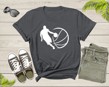 Load image into Gallery viewer, Cool Basketball Player Shirt For Men Women Boys Girls Basketball Lover Gift Idea Tshirt Basketball Birthday Present Gift Dad Mom T-shirt