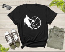 Load image into Gallery viewer, Cool Basketball Player Shirt For Men Women Boys Girls Basketball Lover Gift Idea Tshirt Basketball Birthday Present Gift Dad Mom T-shirt