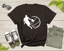 Load image into Gallery viewer, Cool Basketball Player Shirt For Men Women Boys Girls Basketball Lover Gift Idea Tshirt Basketball Birthday Present Gift Dad Mom T-shirt