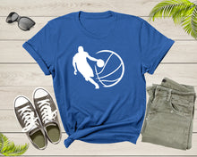 Load image into Gallery viewer, Cool Basketball Player Shirt For Men Women Boys Girls Basketball Lover Gift Idea Tshirt Basketball Birthday Present Gift Dad Mom T-shirt