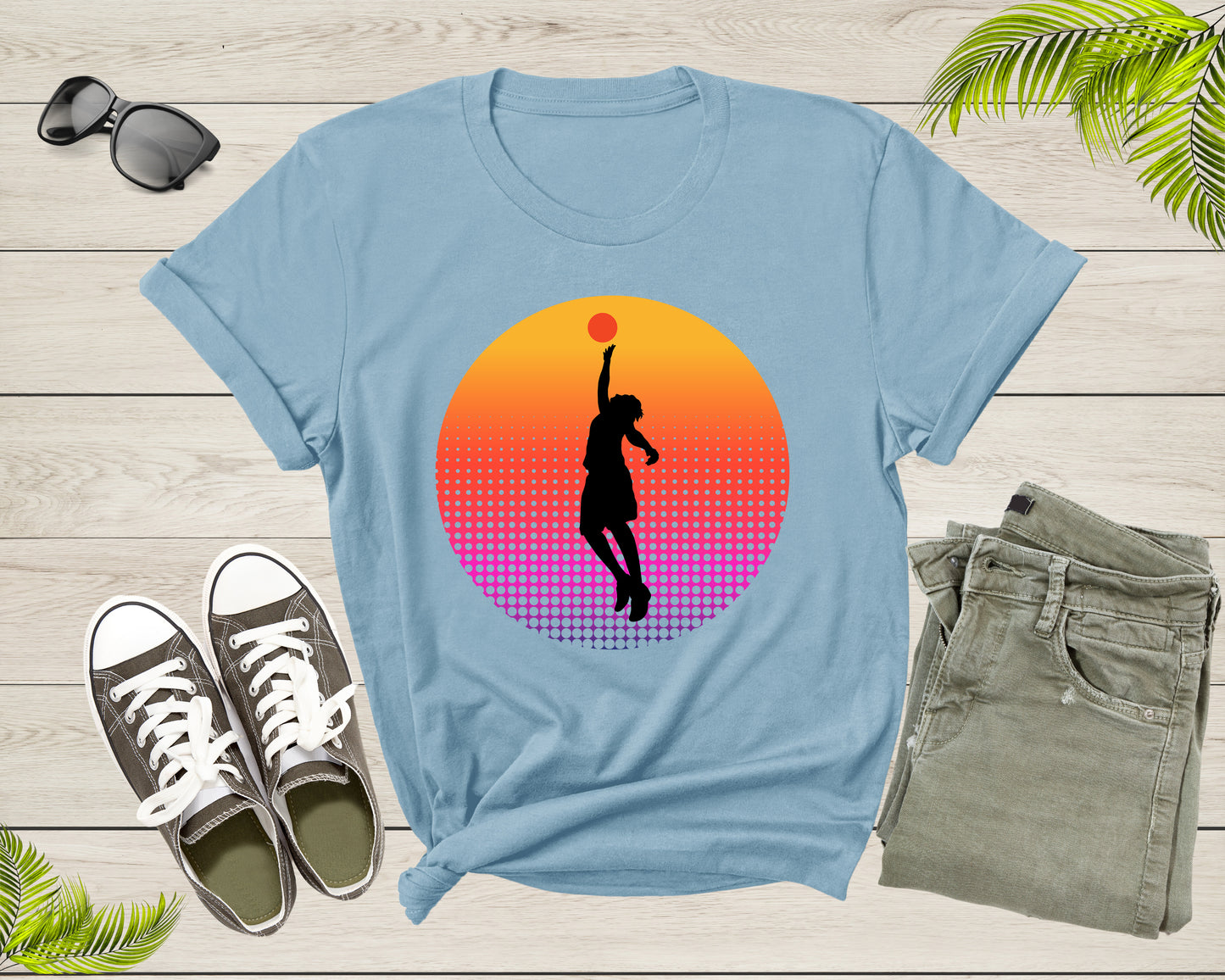 Cool Basketball Player Shirt For Men Women Boys Girls Basketball Lover Gift Idea Tshirt Basketball Birthday Present Gift Dad Mom T-shirt