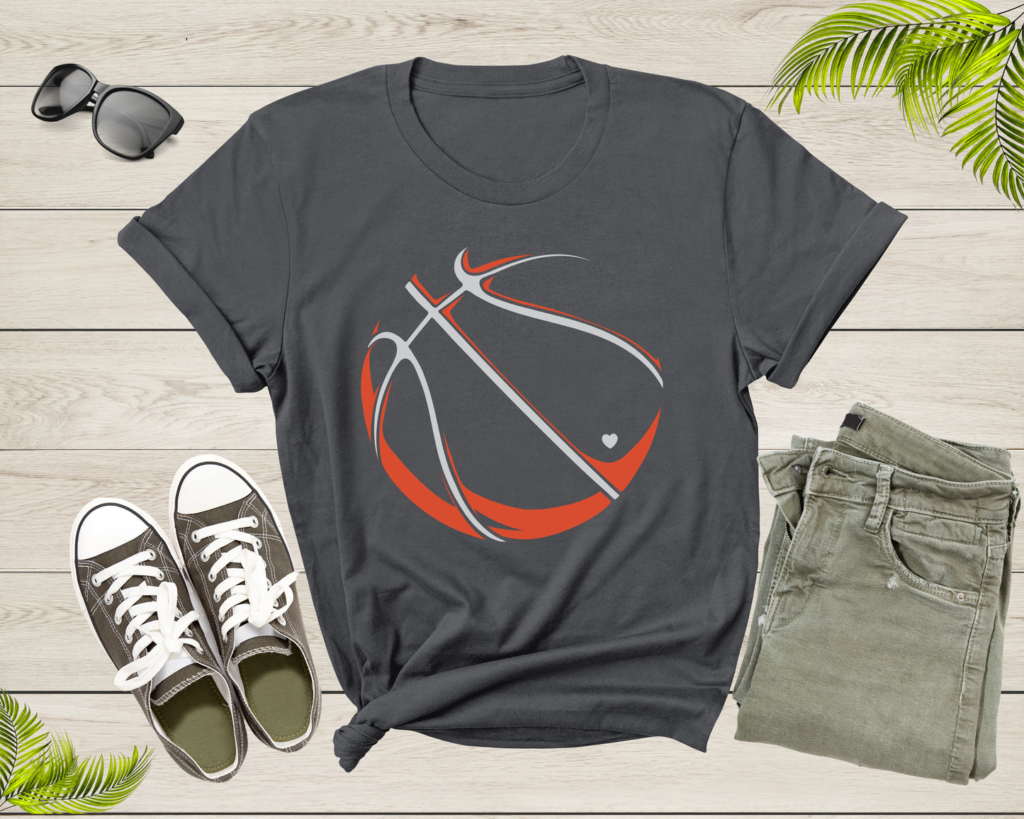 Cool Basketball Shirt For Men Women Youth Boys Girls Basketball Lover Gift Idea Tshirt Basketball Birthday Present Gift Dad Mom T-shirt