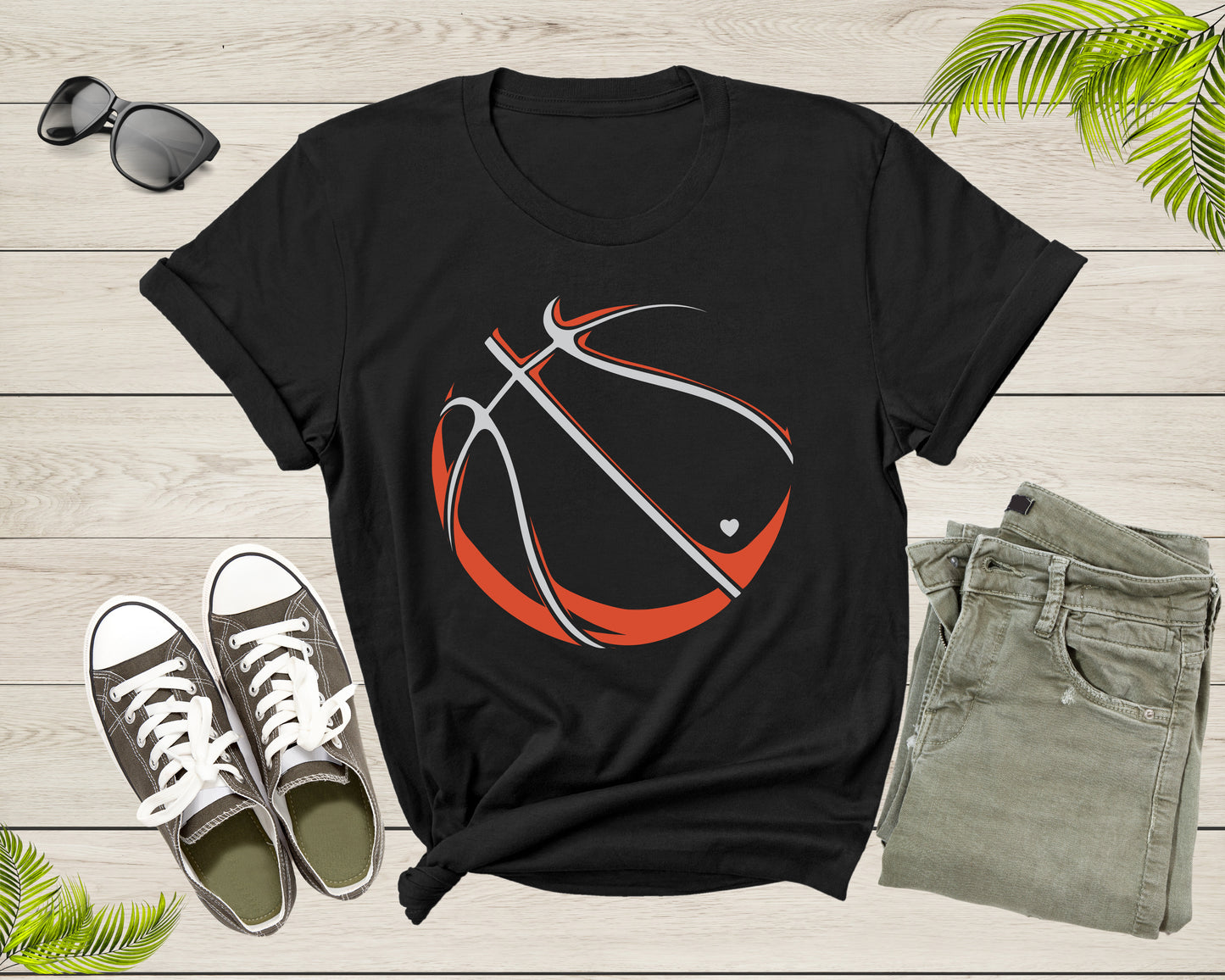 Cool Basketball Shirt For Men Women Youth Boys Girls Basketball Lover Gift Idea Tshirt Basketball Birthday Present Gift Dad Mom T-shirt