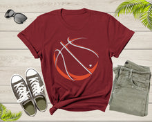 Load image into Gallery viewer, Cool Basketball Shirt For Men Women Youth Boys Girls Basketball Lover Gift Idea Tshirt Basketball Birthday Present Gift Dad Mom T-shirt