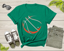 Load image into Gallery viewer, Cool Basketball Shirt For Men Women Youth Boys Girls Basketball Lover Gift Idea Tshirt Basketball Birthday Present Gift Dad Mom T-shirt