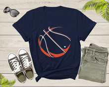 Load image into Gallery viewer, Cool Basketball Shirt For Men Women Youth Boys Girls Basketball Lover Gift Idea Tshirt Basketball Birthday Present Gift Dad Mom T-shirt