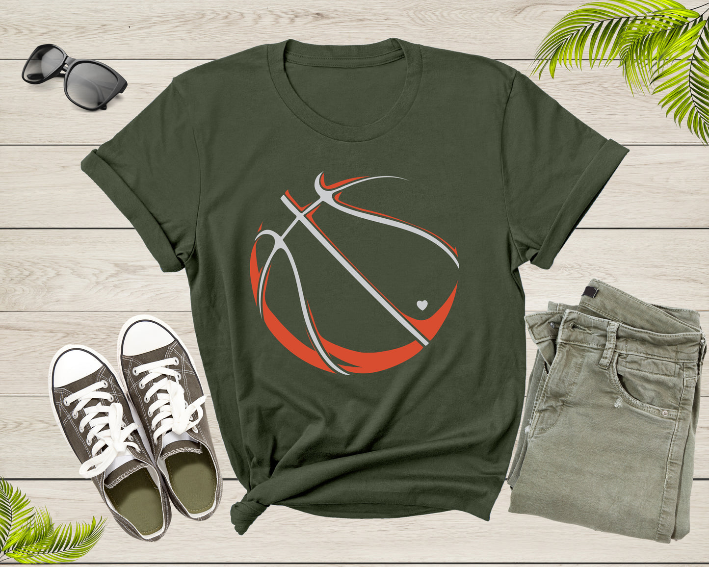 Cool Basketball Shirt For Men Women Youth Boys Girls Basketball Lover Gift Idea Tshirt Basketball Birthday Present Gift Dad Mom T-shirt