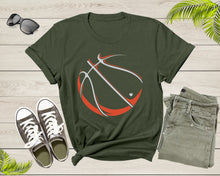 Load image into Gallery viewer, Cool Basketball Shirt For Men Women Youth Boys Girls Basketball Lover Gift Idea Tshirt Basketball Birthday Present Gift Dad Mom T-shirt