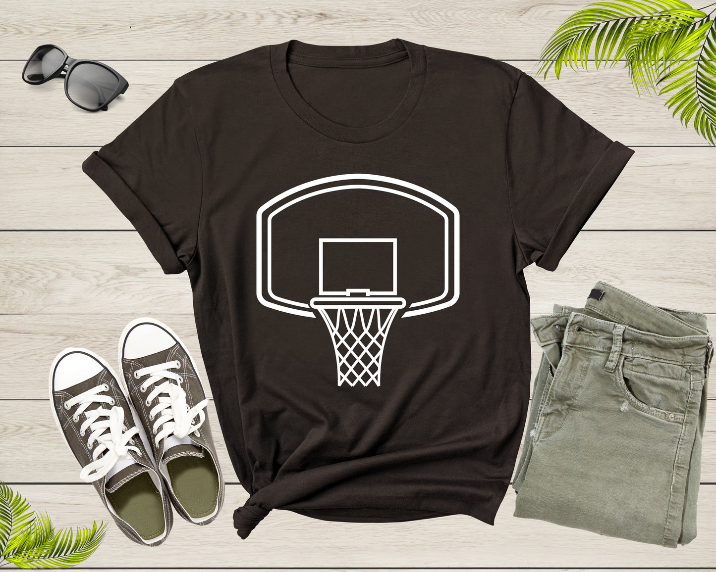 Cool Basketball Shirt For Men Women Youth Boys Girls Basketball Lover Gift Idea Tshirt Basketball Birthday Present Gift Dad Mom T-shirt