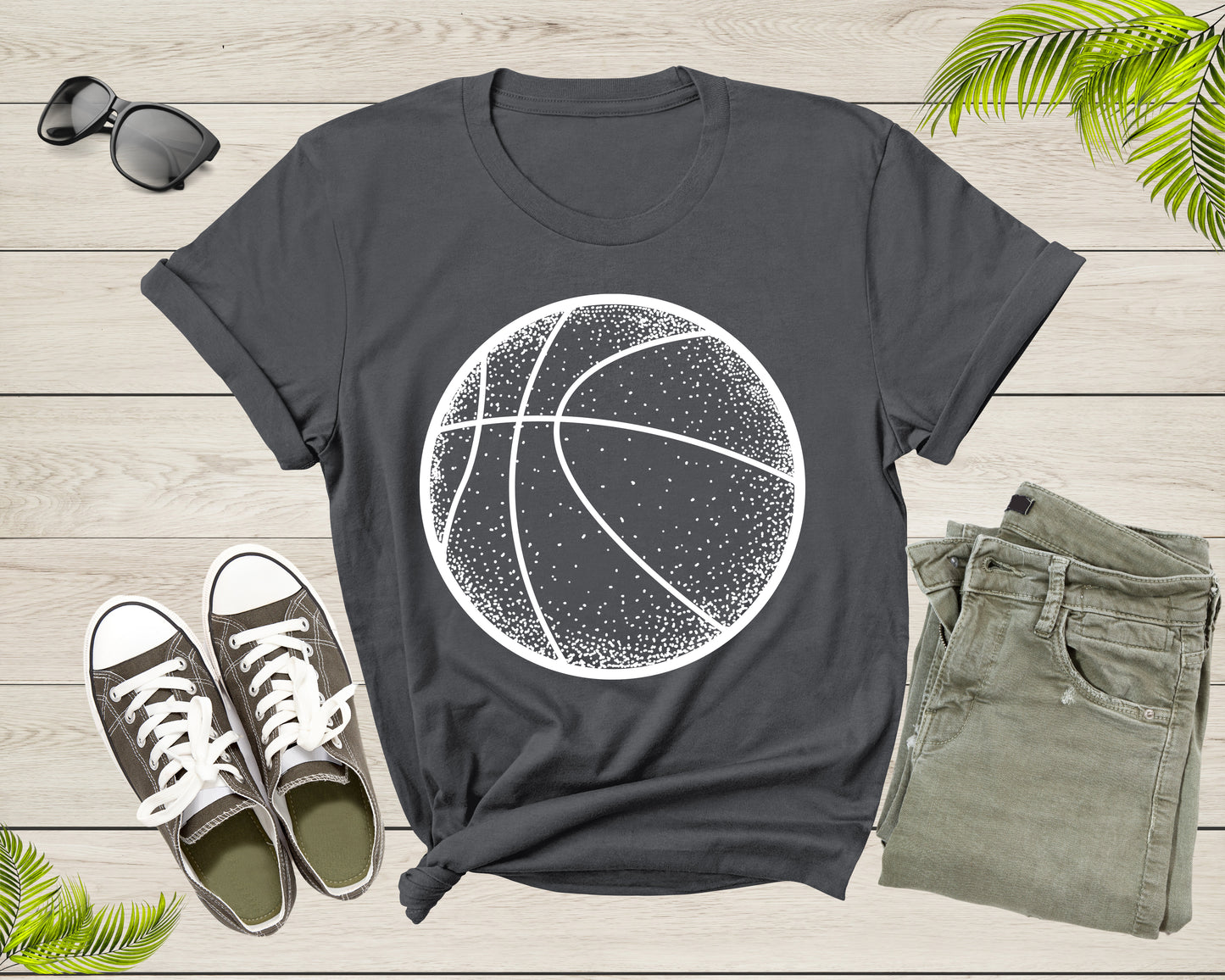 Cool Basketball Shirt For Men Women Youth Boys Girls Basketball Lover Gift Idea Tshirt Basketball Birthday Present Gift Dad Mom T-shirt